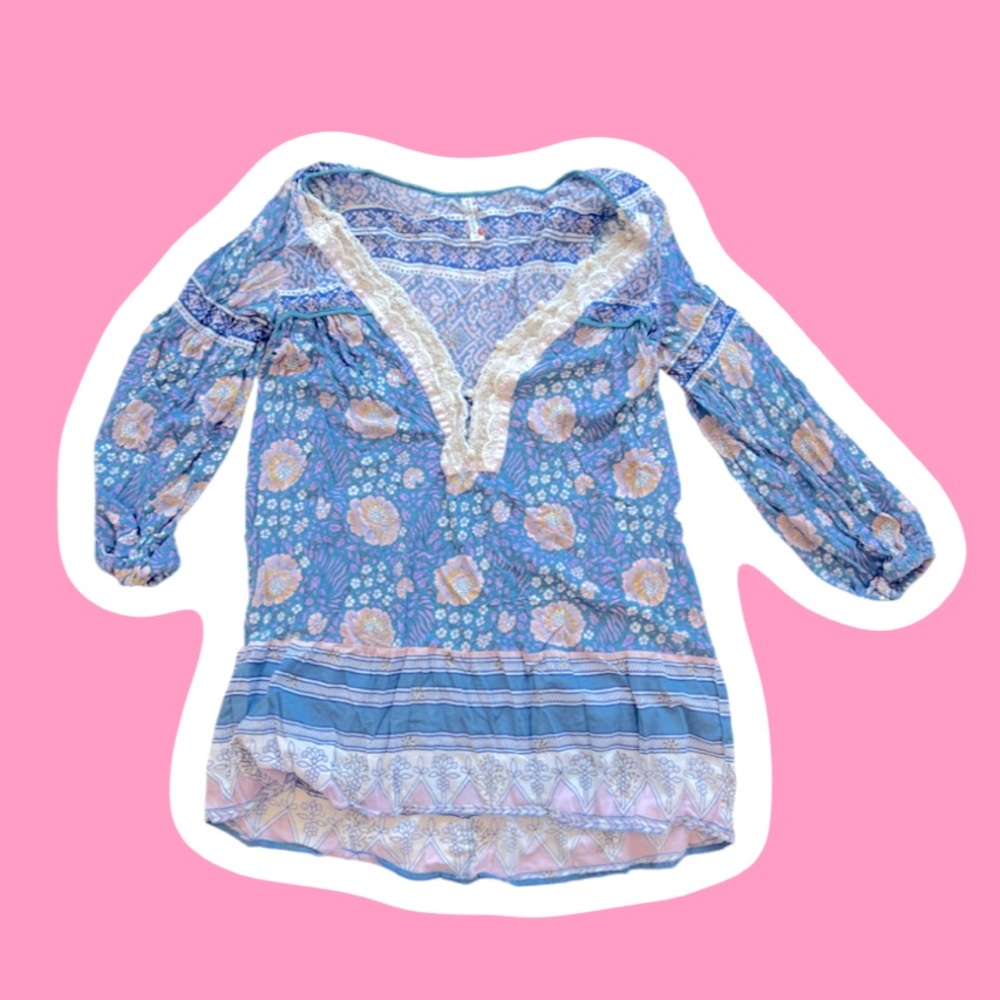 Free people boho tunic top